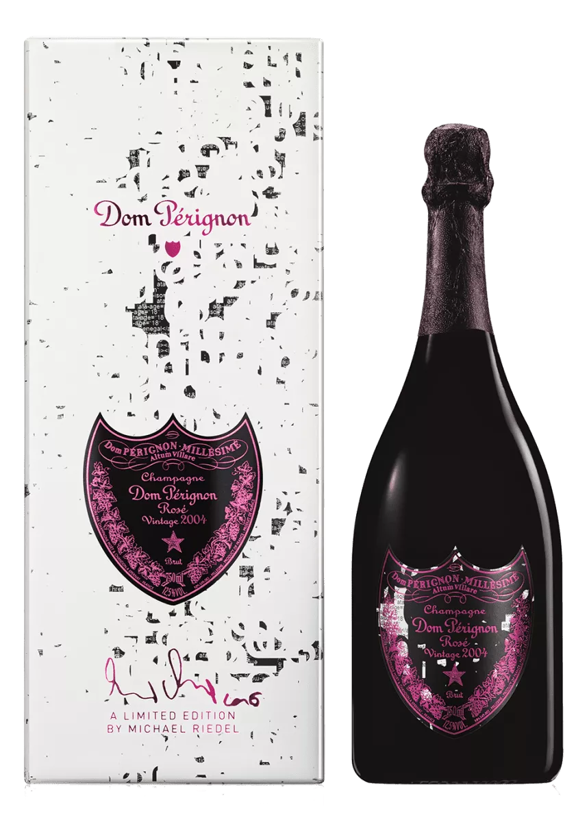 Dom Pérignon Vintage 2004 Rosé Coffret Michael Riedel 3 Dom Pérignon Vintage 2004 Rosé Coffret Michael Riedel