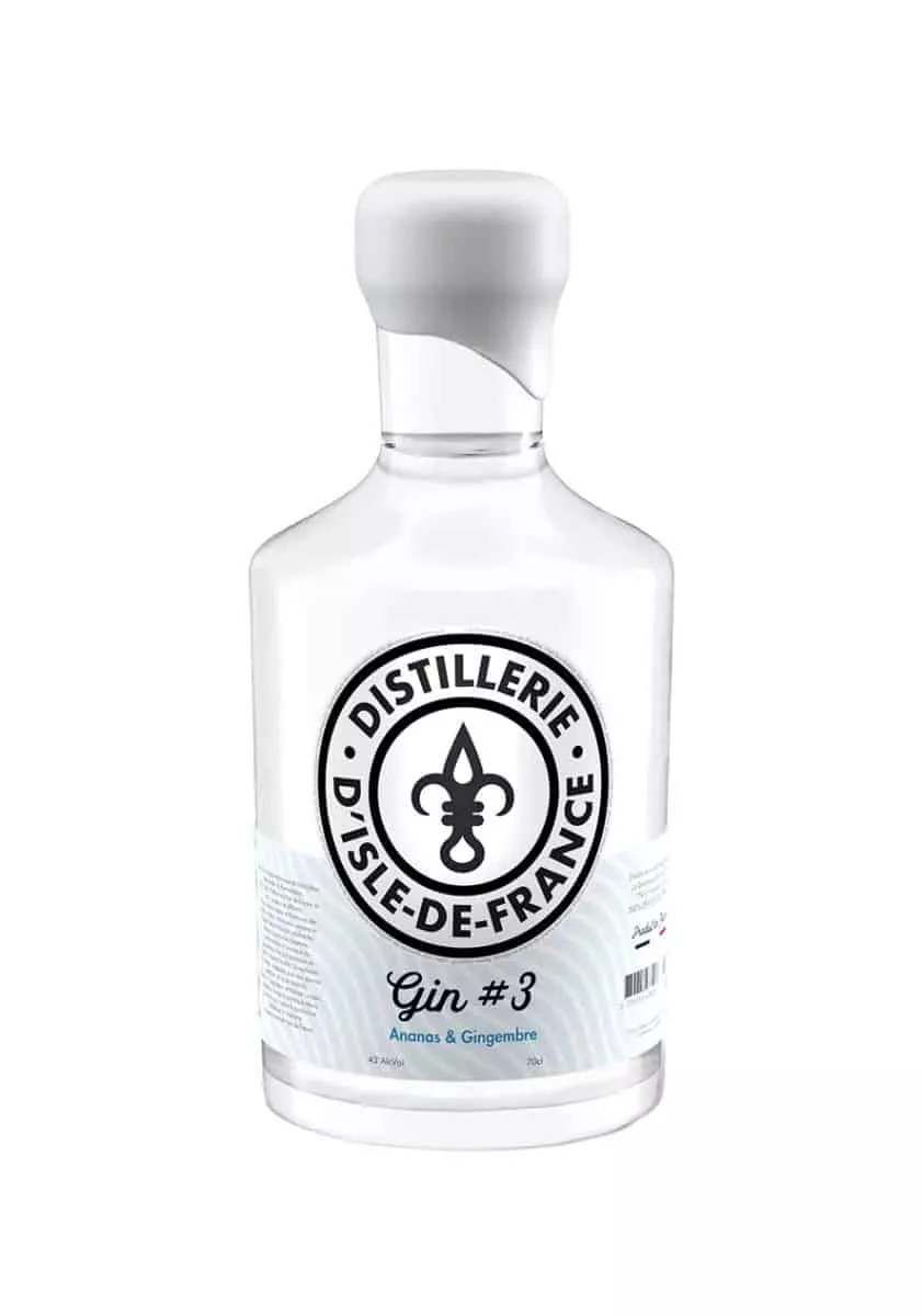 Distillerie D'Isle De France - Gin N°3 3 Distillerie D'Isle De France - Gin N°3