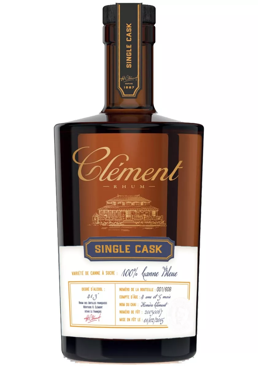 Clément - Single Cask 100% Canne Bleue 4 Clément - Single Cask 100% Canne Bleue – Image 2