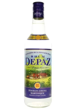 Depaz - Rhum Blanc 55° (ancien Packaging)