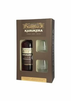 Karukera - Coffret Rhum Vieux 2 Verres