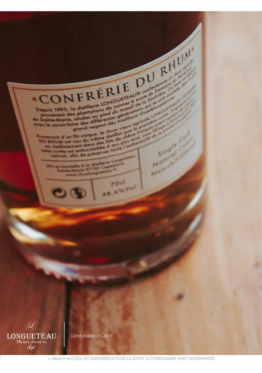Longueteau - Cuvée Confrérie Du Rhum Fût 44 6 Longueteau - Cuvée Confrérie Du Rhum Fût 44 – Image 4
