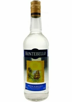 Montebello - Rhum Blanc 1L 55° (ancien Packaging)