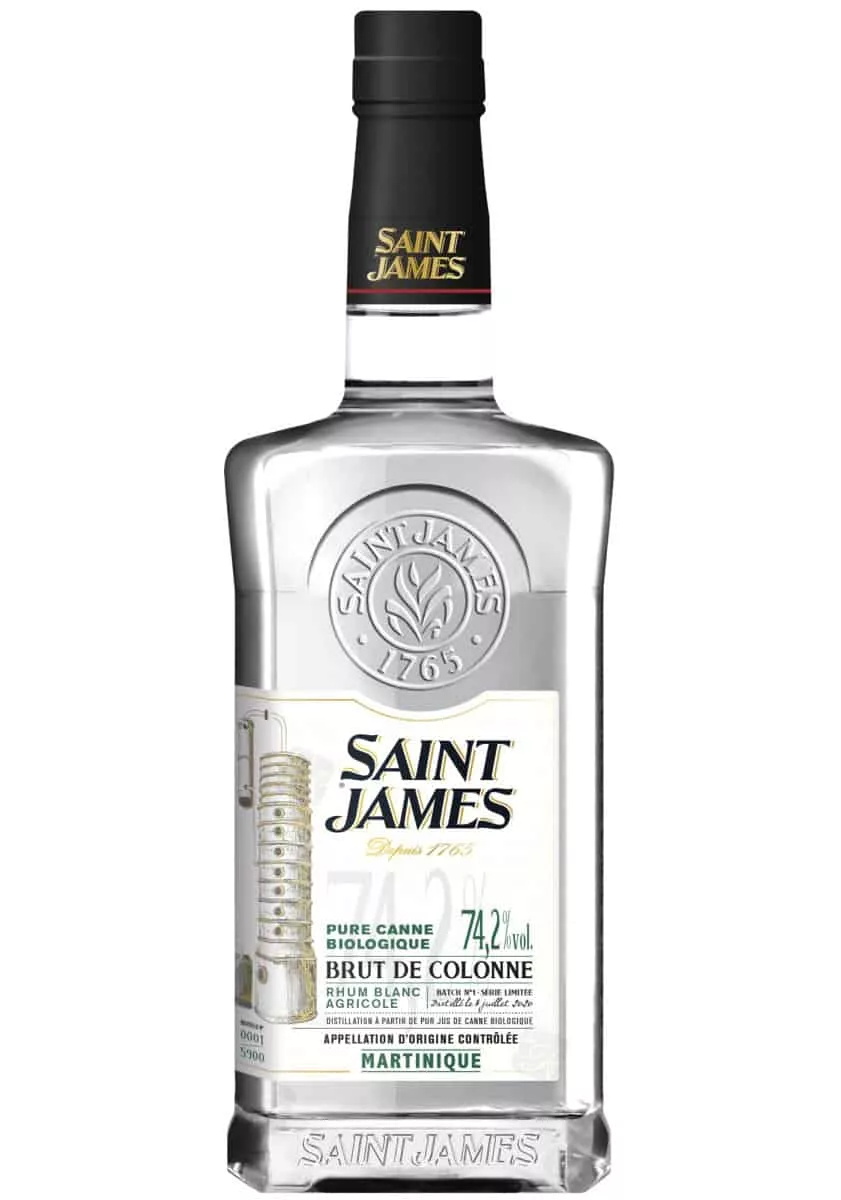 Saint James - Brut De Colonne Pure Canne Biologique 74.2% 3 Saint James - Brut De Colonne Pure Canne Biologique 74.2%