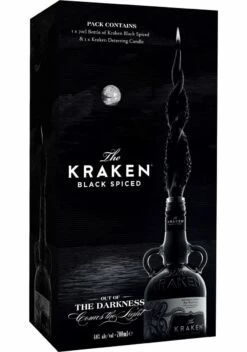 Kraken - Coffret Black Spiced Rum Bougie