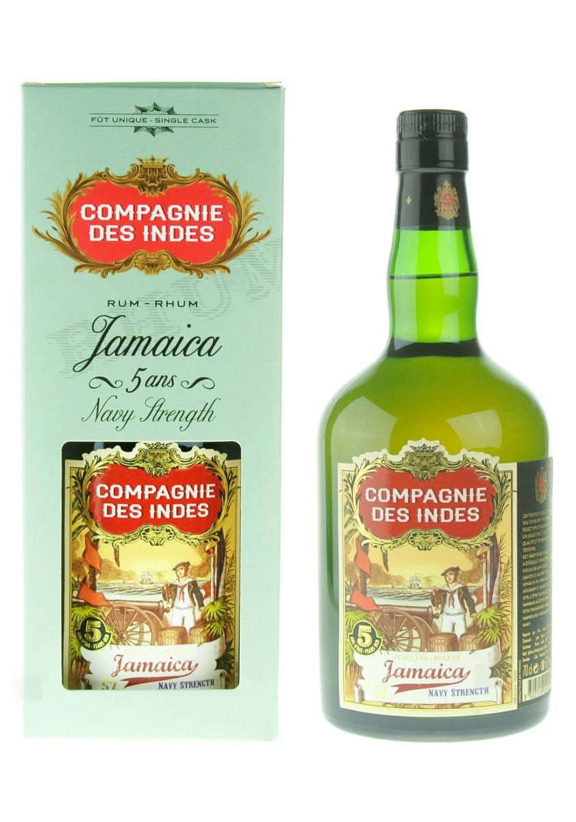 La Compagnie Des Indes - Jamaique 5 Ans Navy Strength 3 La Compagnie Des Indes - Jamaique 5 Ans Navy Strength