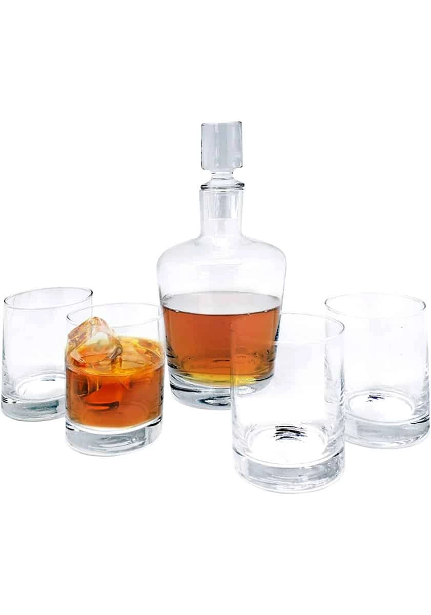 Service à Spiritueux, Carafe Et Ses 4 Verres 5 Service à Spiritueux, Carafe Et Ses 4 Verres – Image 3