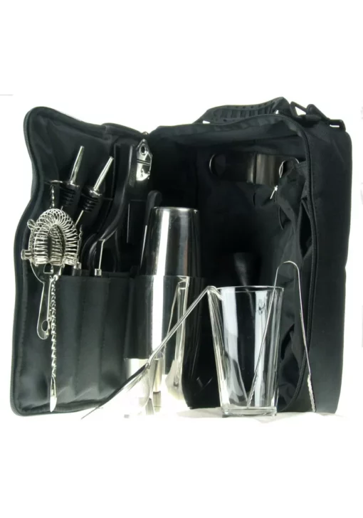 Valise Du Barmen - Mixologie - 21 Accessoires -Kerry Wines Magasin valise du barmen mixologie 21 accessoires